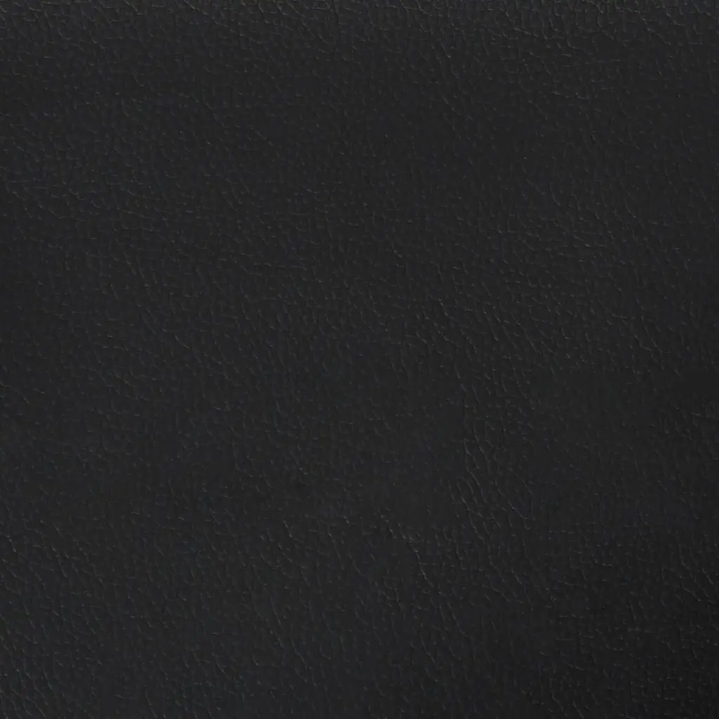 Wall Mounted Black Faux Leather Cushion