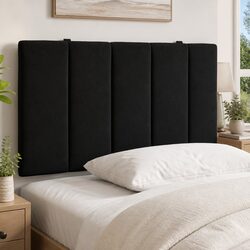 Specifications for Black Velvet Headboard Cushion 90cm