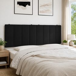 153cm Black Velvet Headboard Cushion Specifications