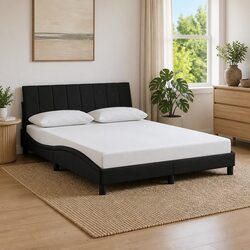 Specifications for Black Velvet Queen Bed Frame