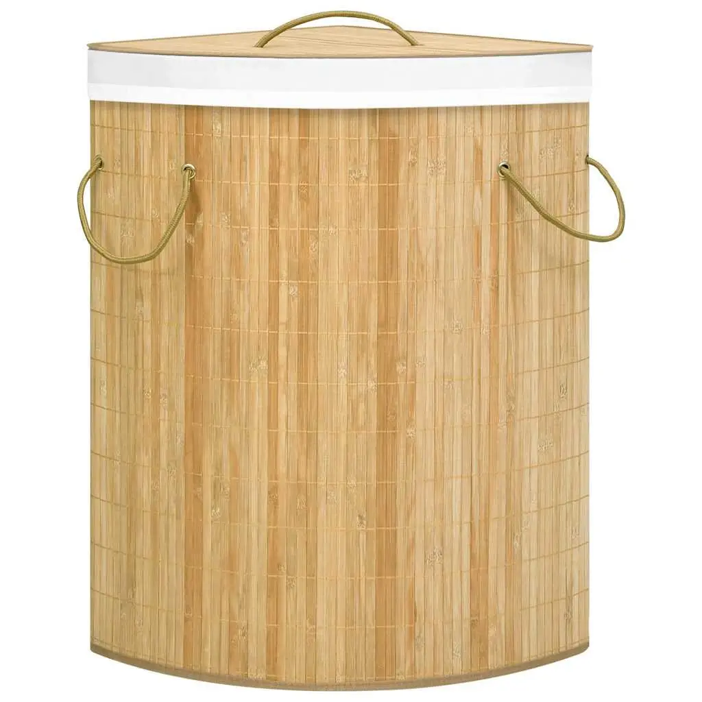 Bamboo Corner Laundry Basket 60L
