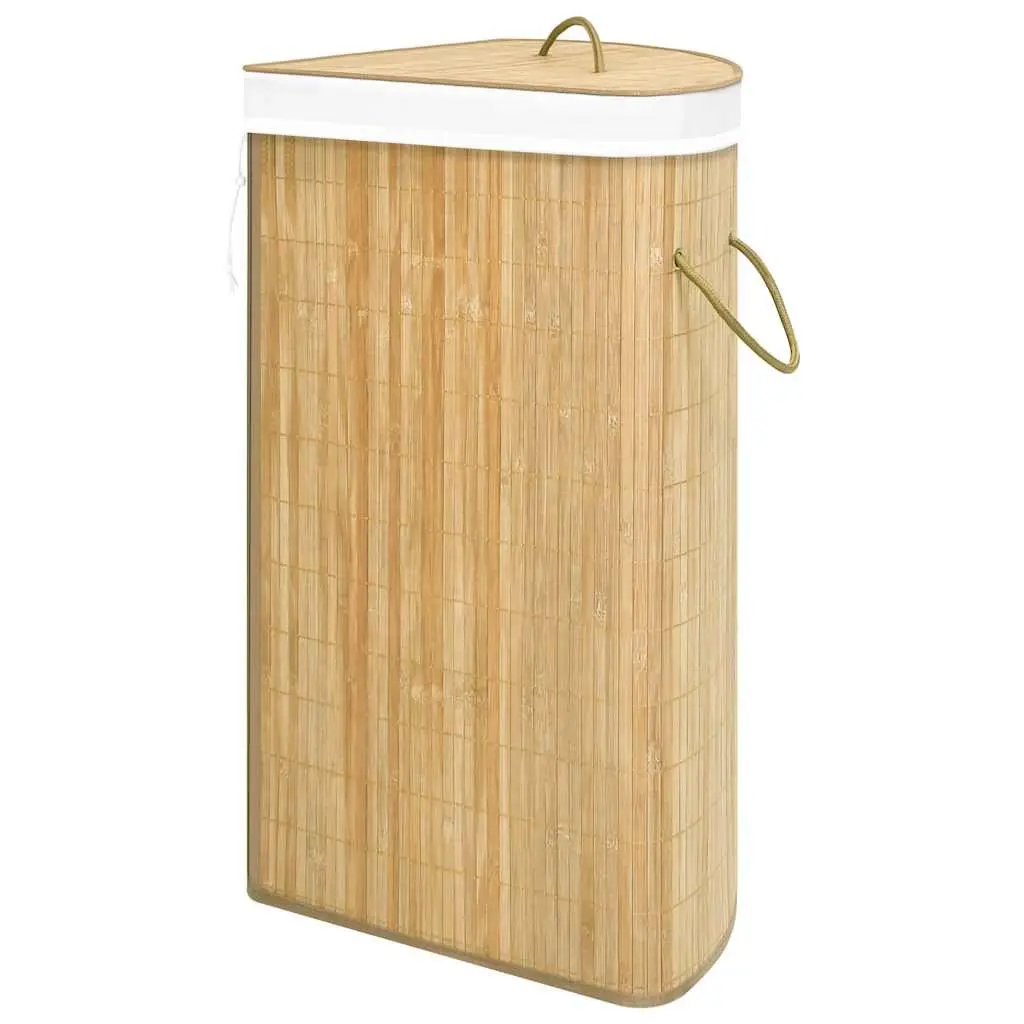 Bamboo Corner Laundry Basket 60L