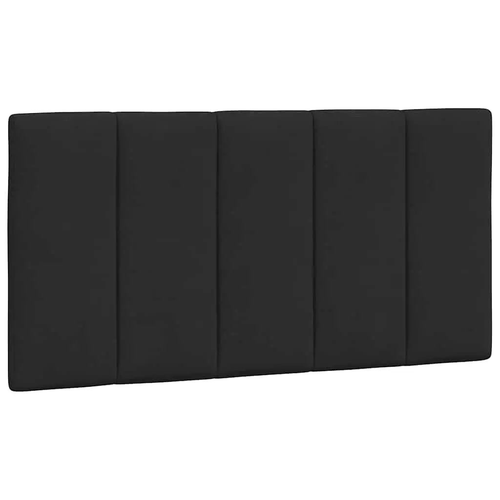 King Single Bed Frame Velvet Black 107x203 cm Bedroom Furniture