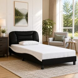 King Single Bed Frame Specifications: Faux Leather, 107x203cm