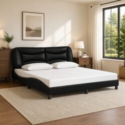 Specifications of King Bed Frame 180x200cm in Black