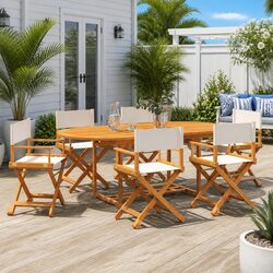 Specifications of Folding Garden Chairs: Set of 6