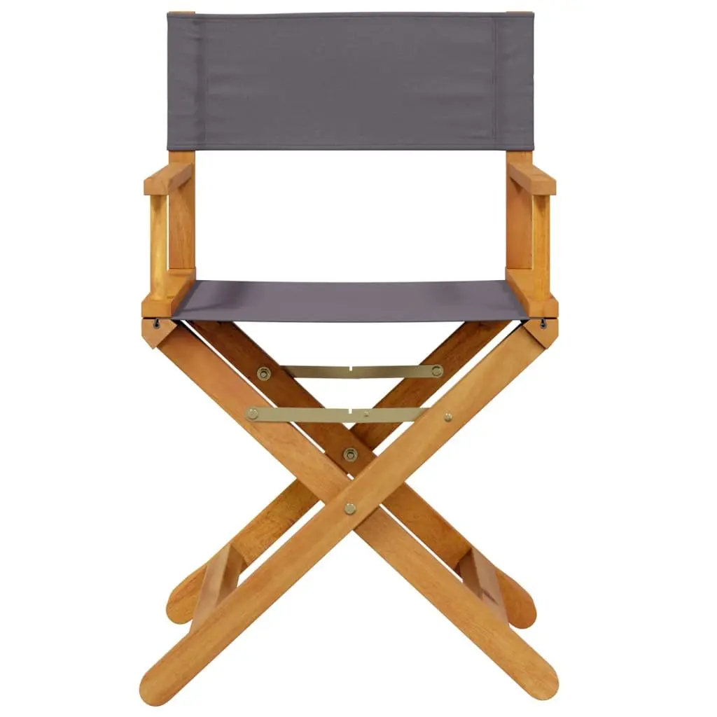 Grey Folding Garden Chairs Set