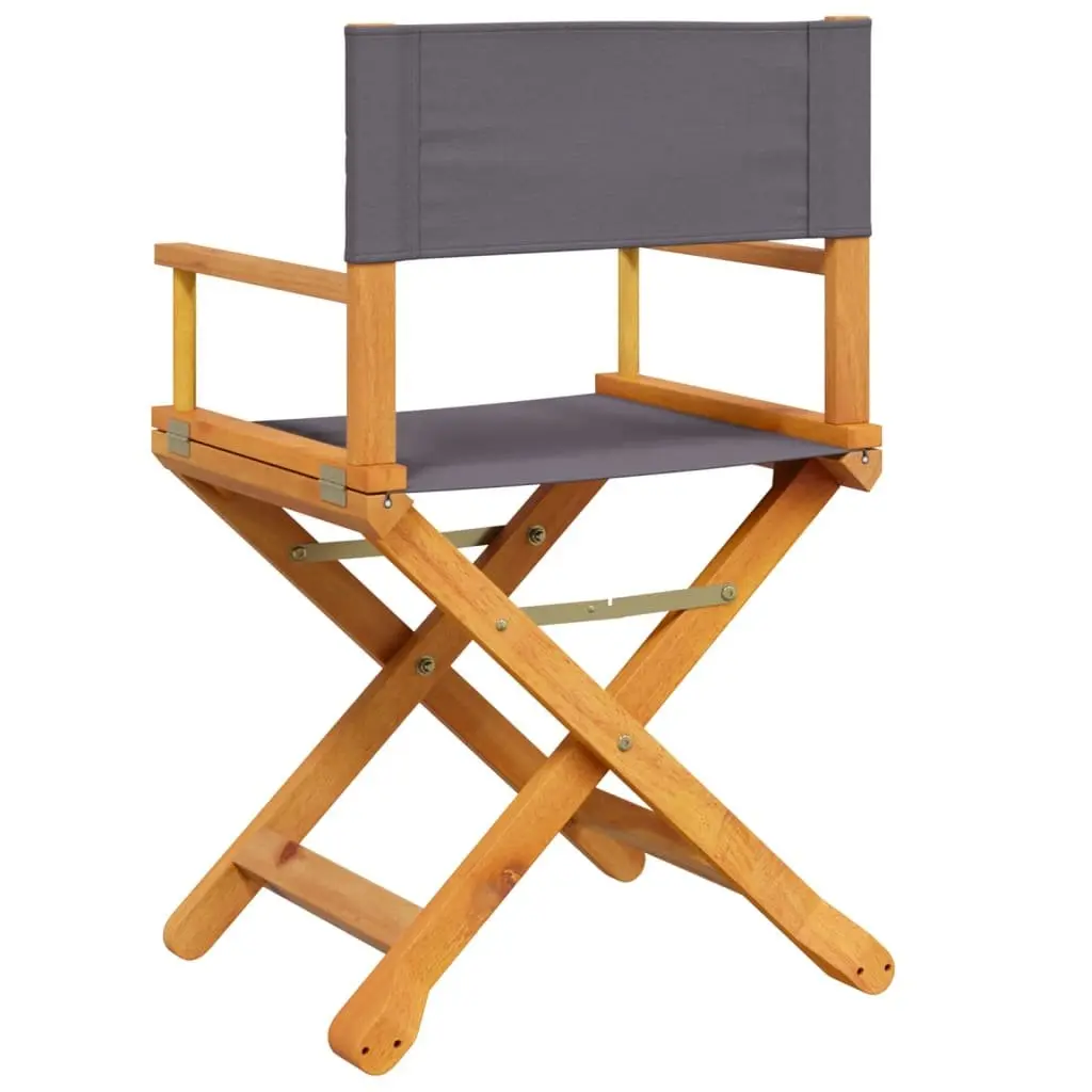 Grey Folding Garden Chairs Set