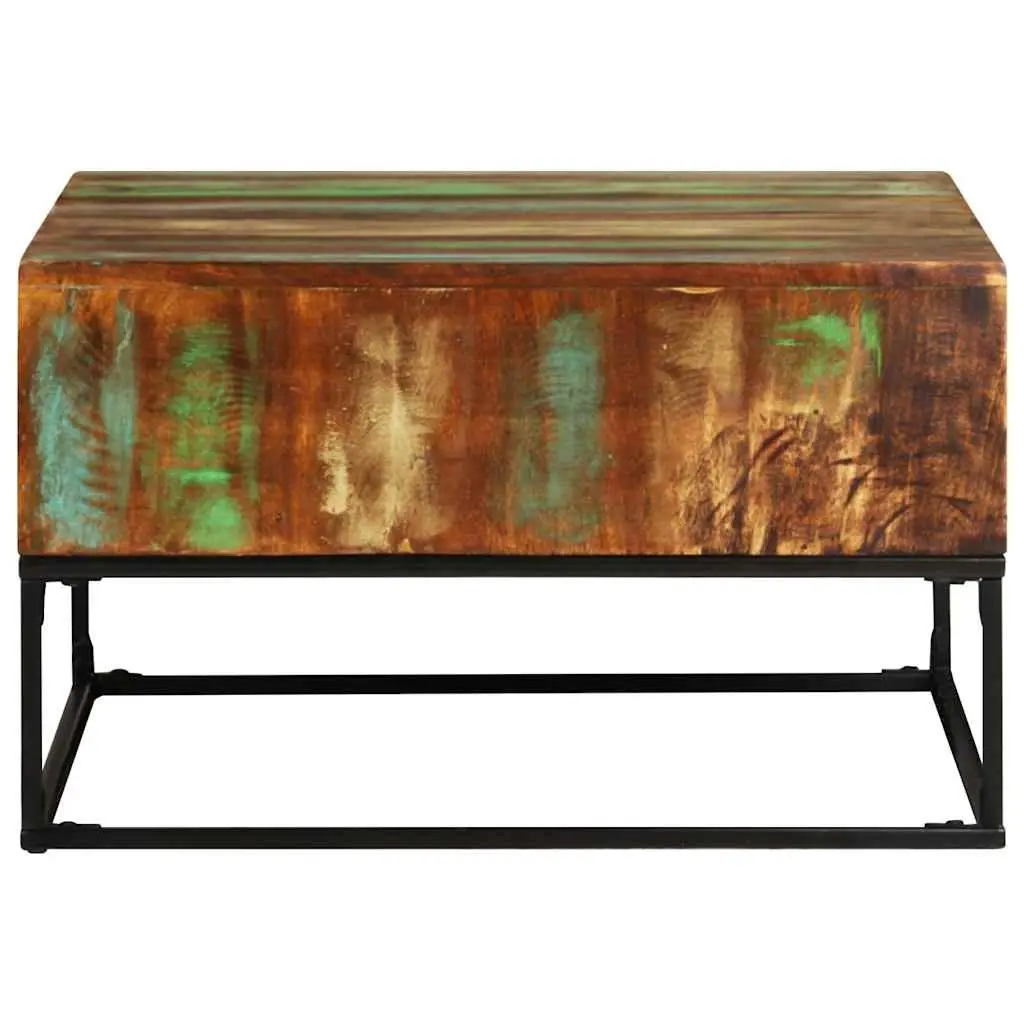 Coffee Table 68x68x41 cm Solid Reclaimed Wood Living Room Accent Furniture Brown