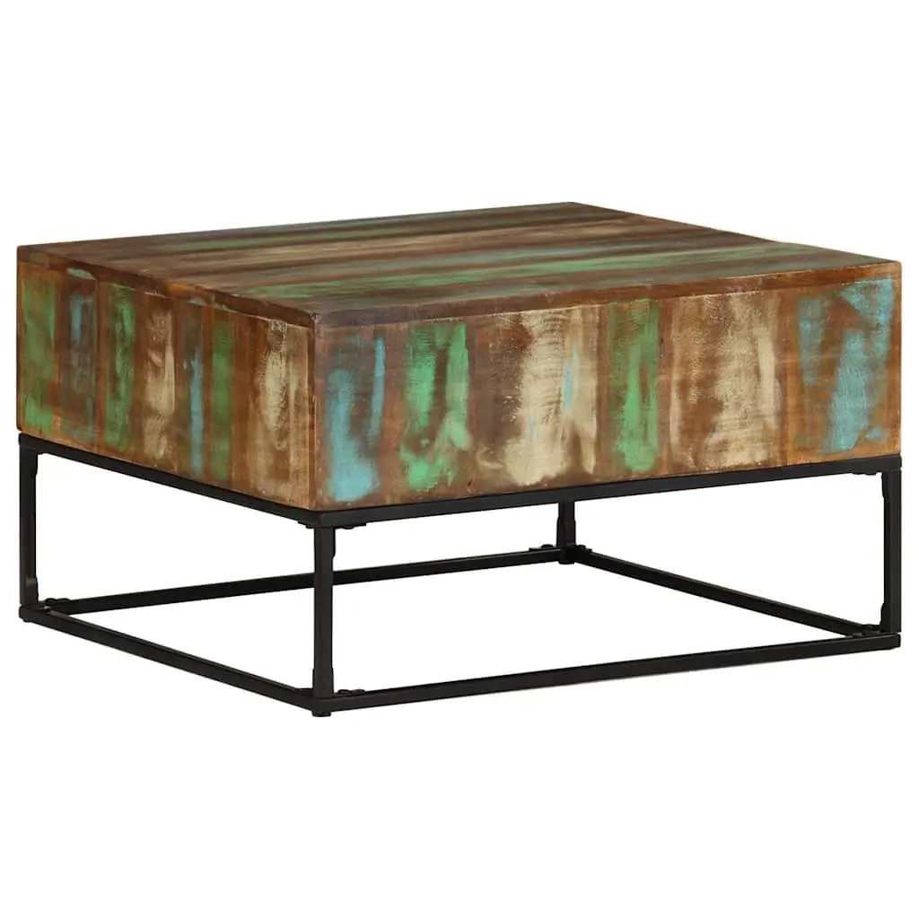Coffee Table 68x68x41 cm Solid Reclaimed Wood Living Room Accent Furniture Brown