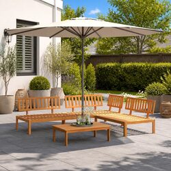 4 Piece Garden Pallet Sofa Set Specifications