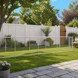 Dog Cage Specifications: 12 x 2 x 1.5 m Galvanised Steel Run
