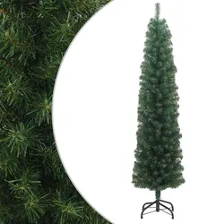 Specifications of 180cm Slim Green Artificial Christmas Tree
