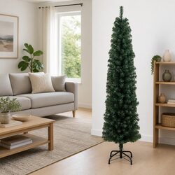 Specifications of Slim Green Artificial Christmas Tree 240cm