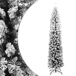 Specifications of 210cm Slim Flocked Christmas Tree