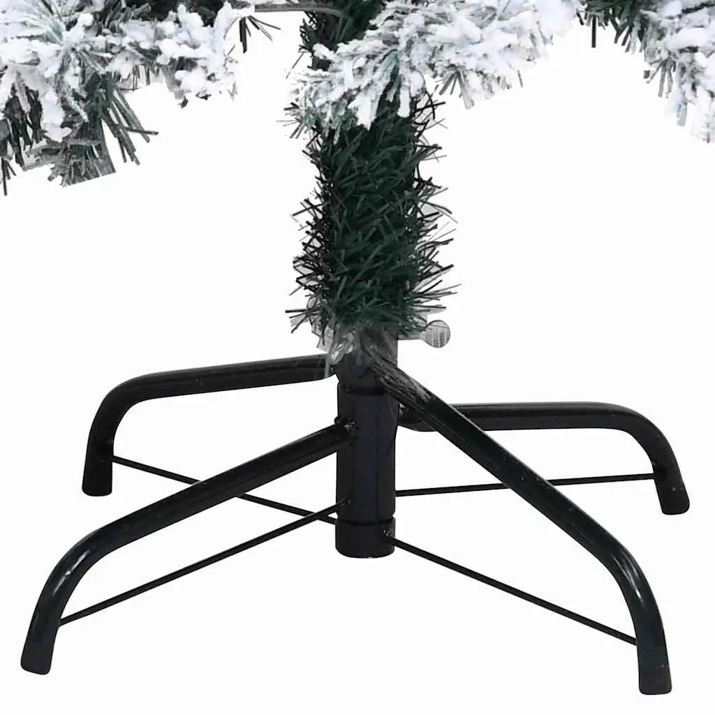 180cm Green Flocked Christmas Tree