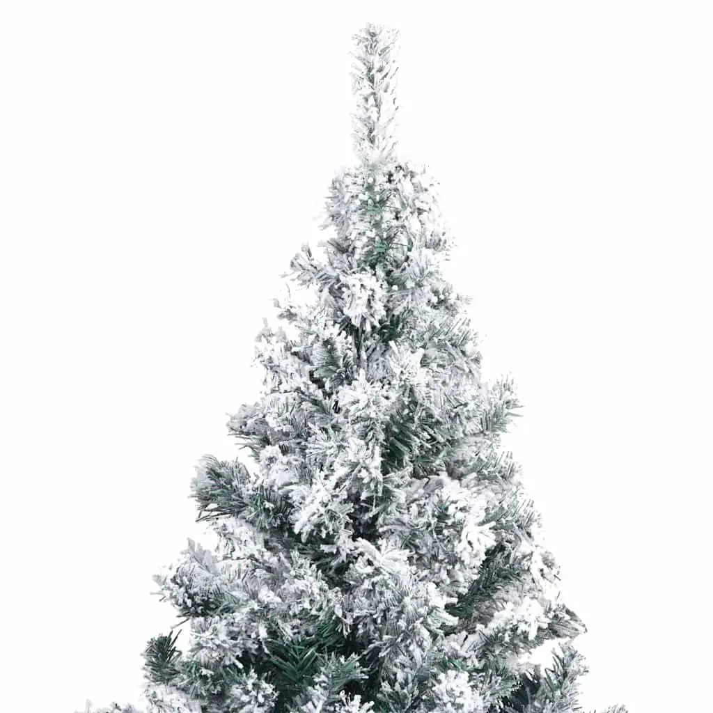 210cm Green PVC Flocked Christmas Tree