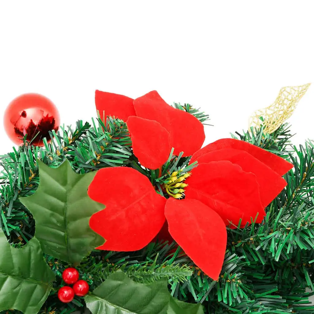 Christmas Garland Indoor Outdoor 2.7m