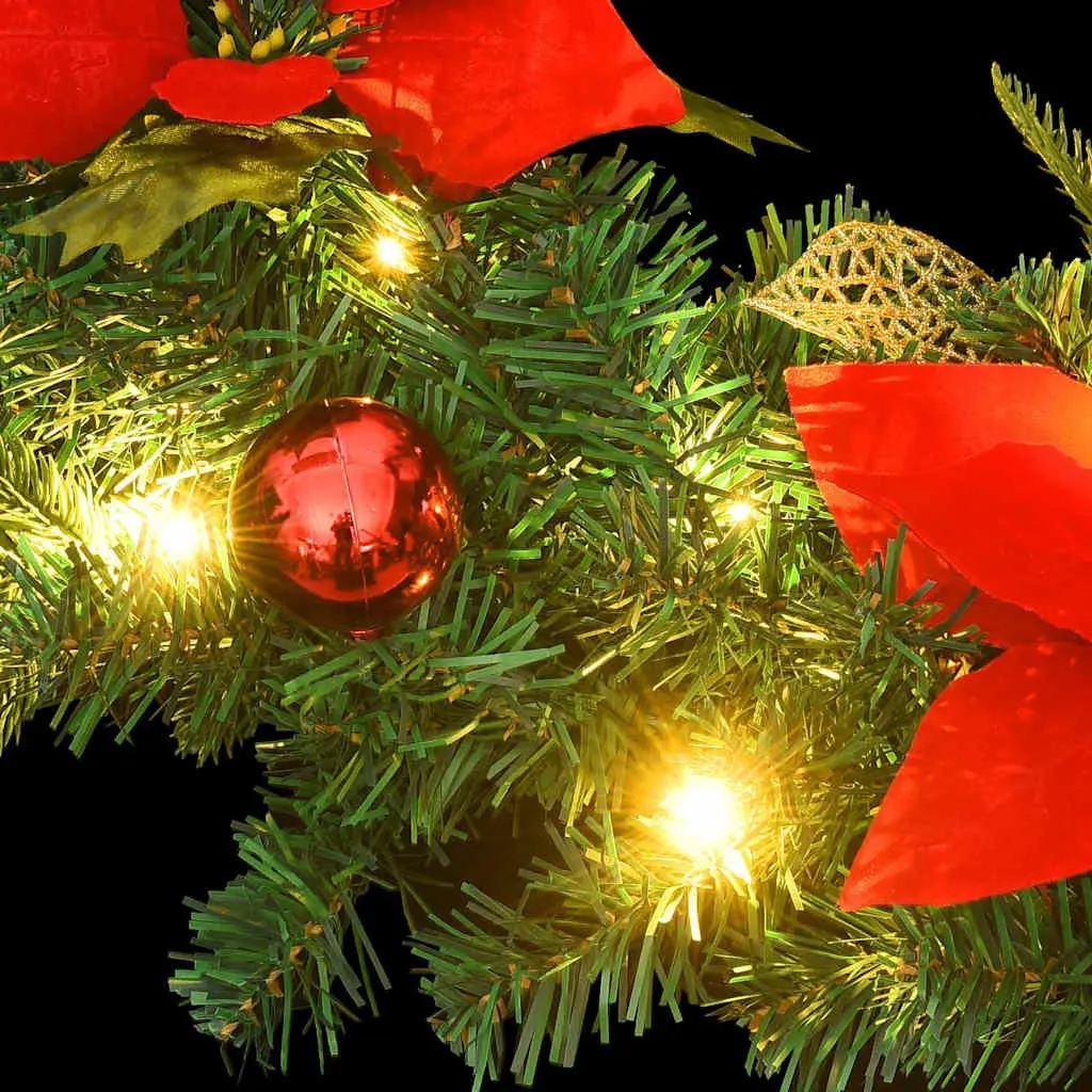 Christmas Garland Indoor Outdoor 2.7m