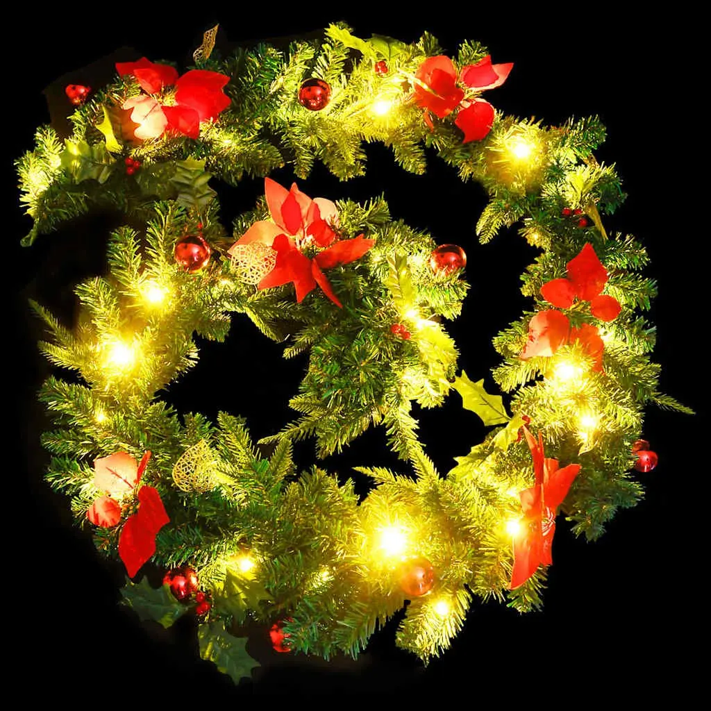 Christmas Garland Indoor Outdoor 2.7m