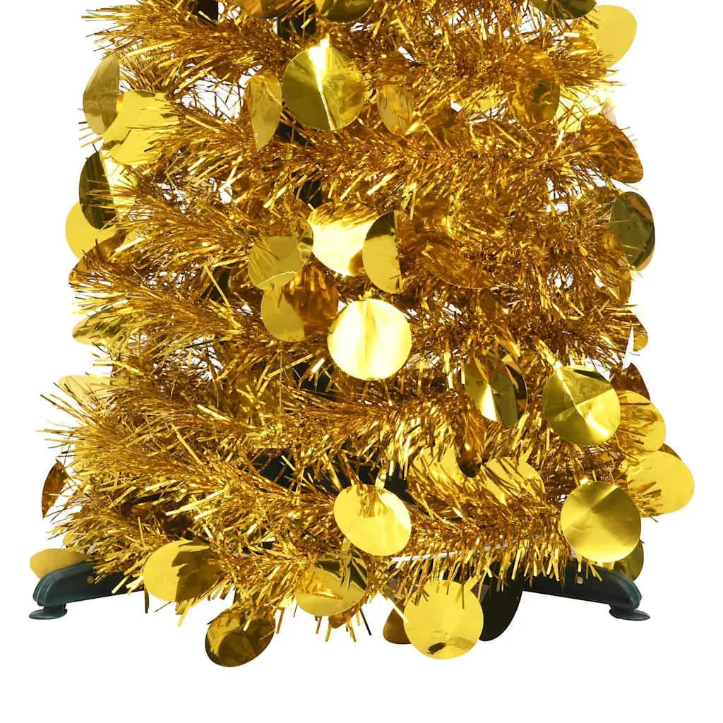 Artificial Christmas Tree Indoor Outdoor 180cm Gold