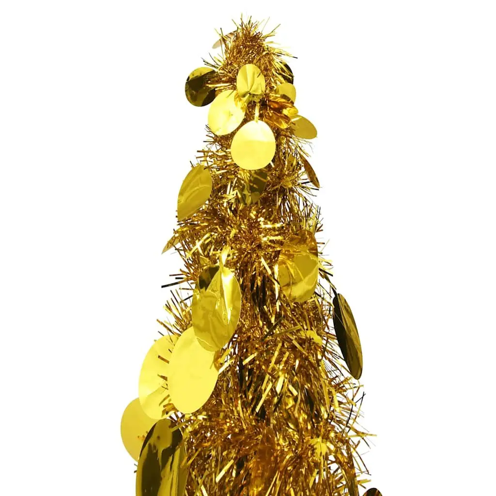 Artificial Christmas Tree Indoor Outdoor 180cm Gold