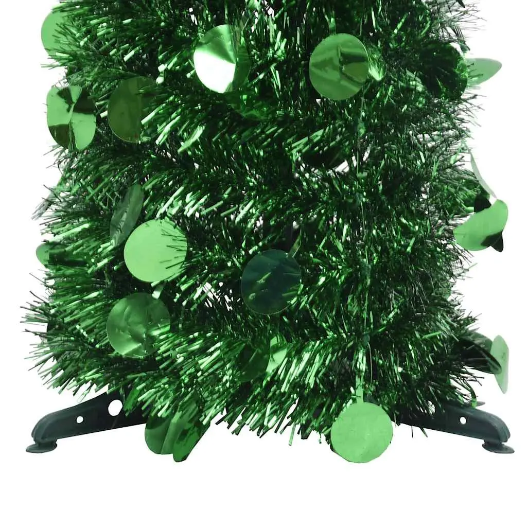Artificial Christmas Tree Indoor Outdoor 180cm Green Pop-up Lightweight Collapsible