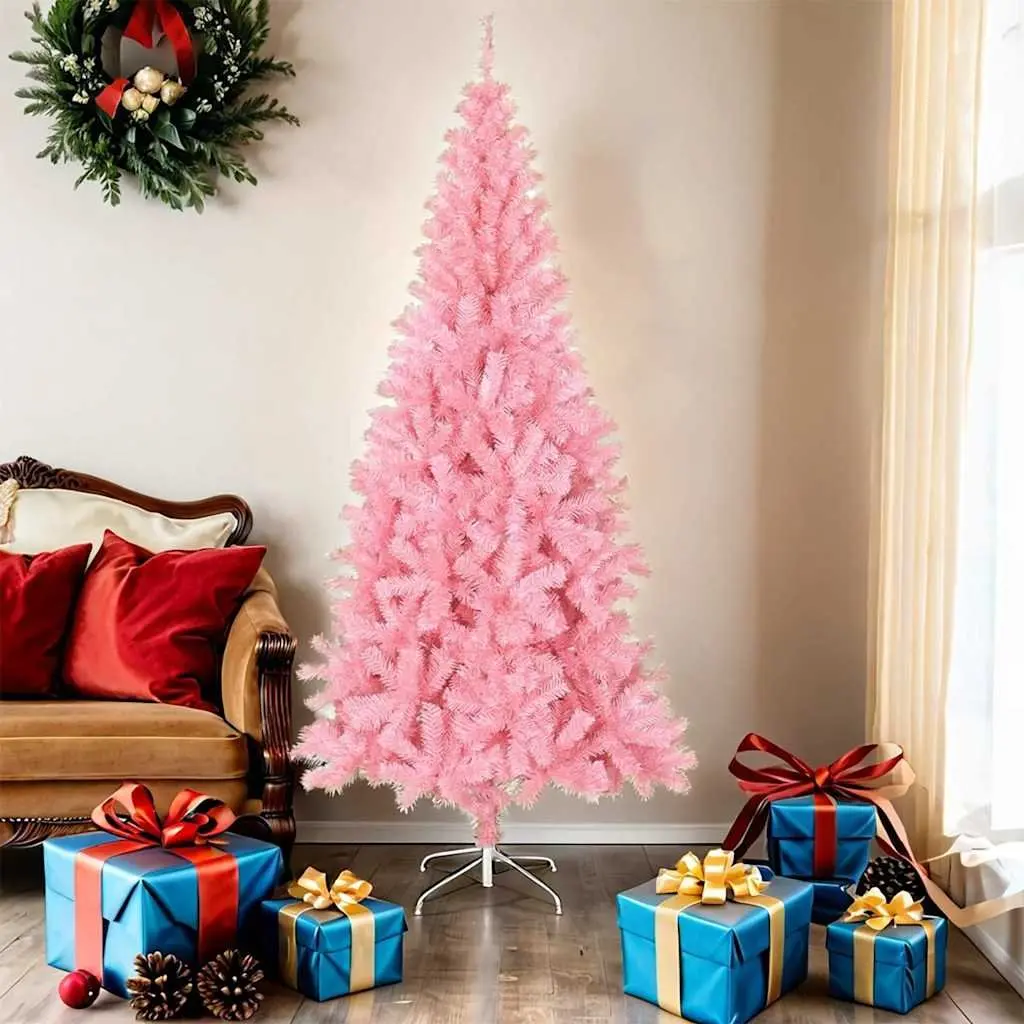 180cm Pink Artificial Christmas Tree