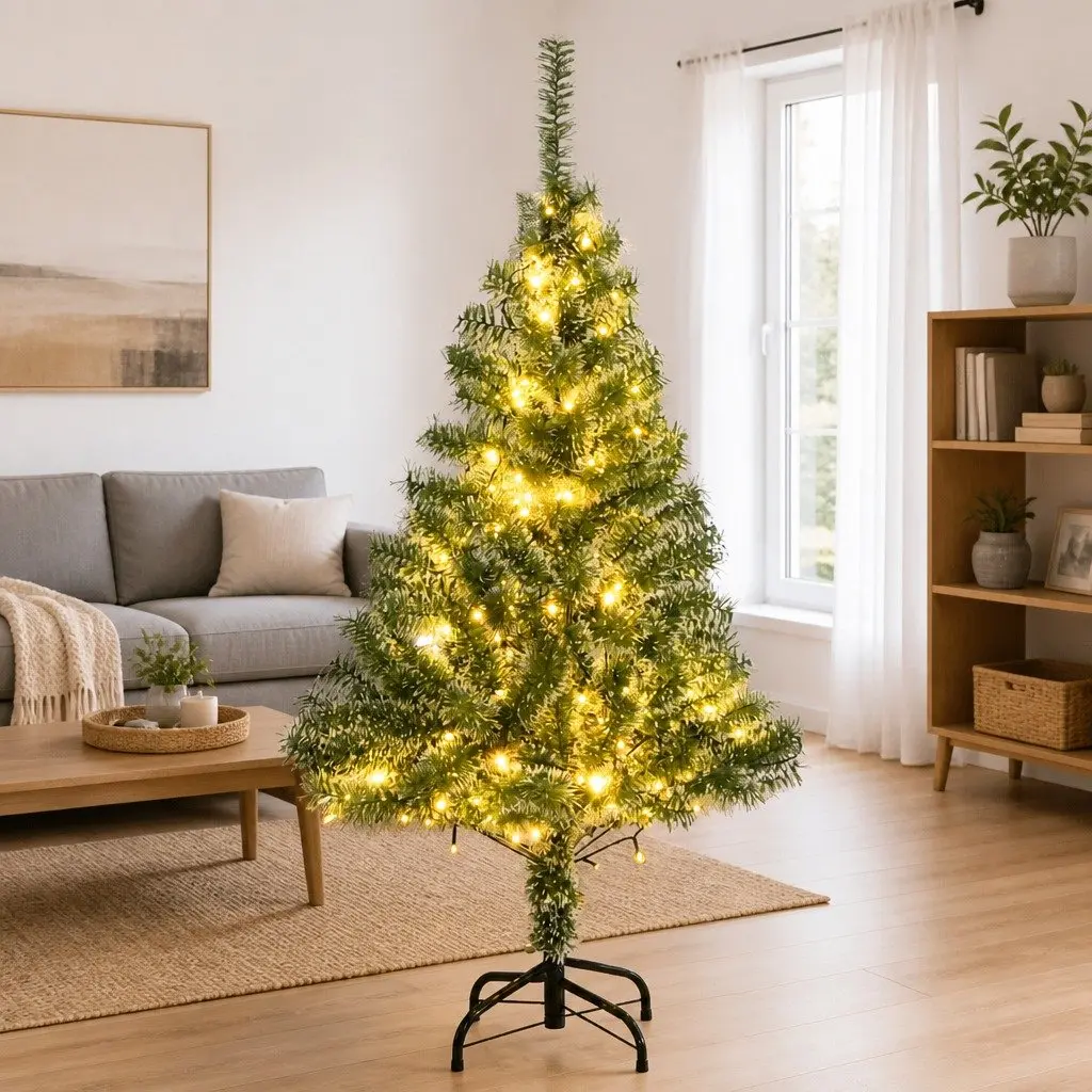 150 cm Artificial Christmas Tree with LEDs