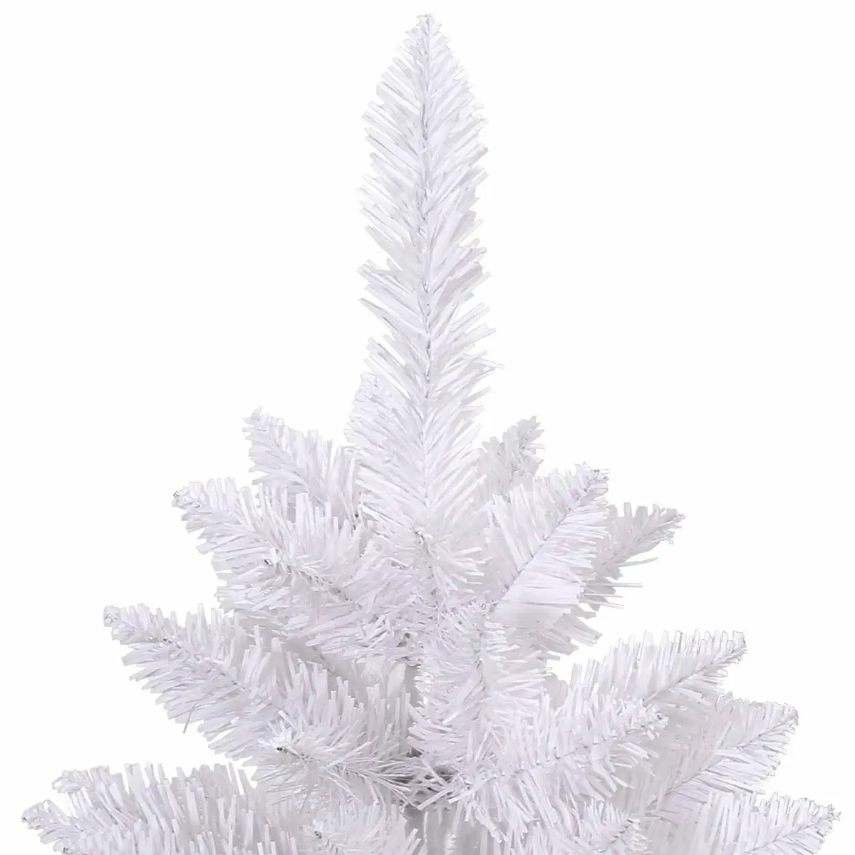 Artificial Christmas Tree White 180cm Living Room Seasonal Decoration