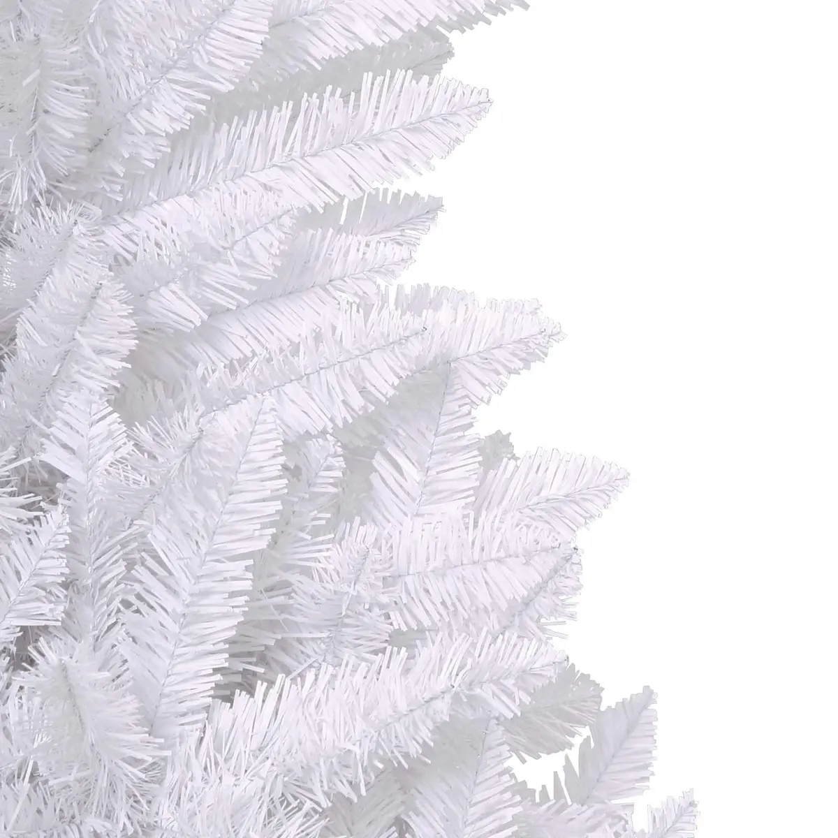 Artificial Christmas Tree White 180cm Living Room Seasonal Decoration