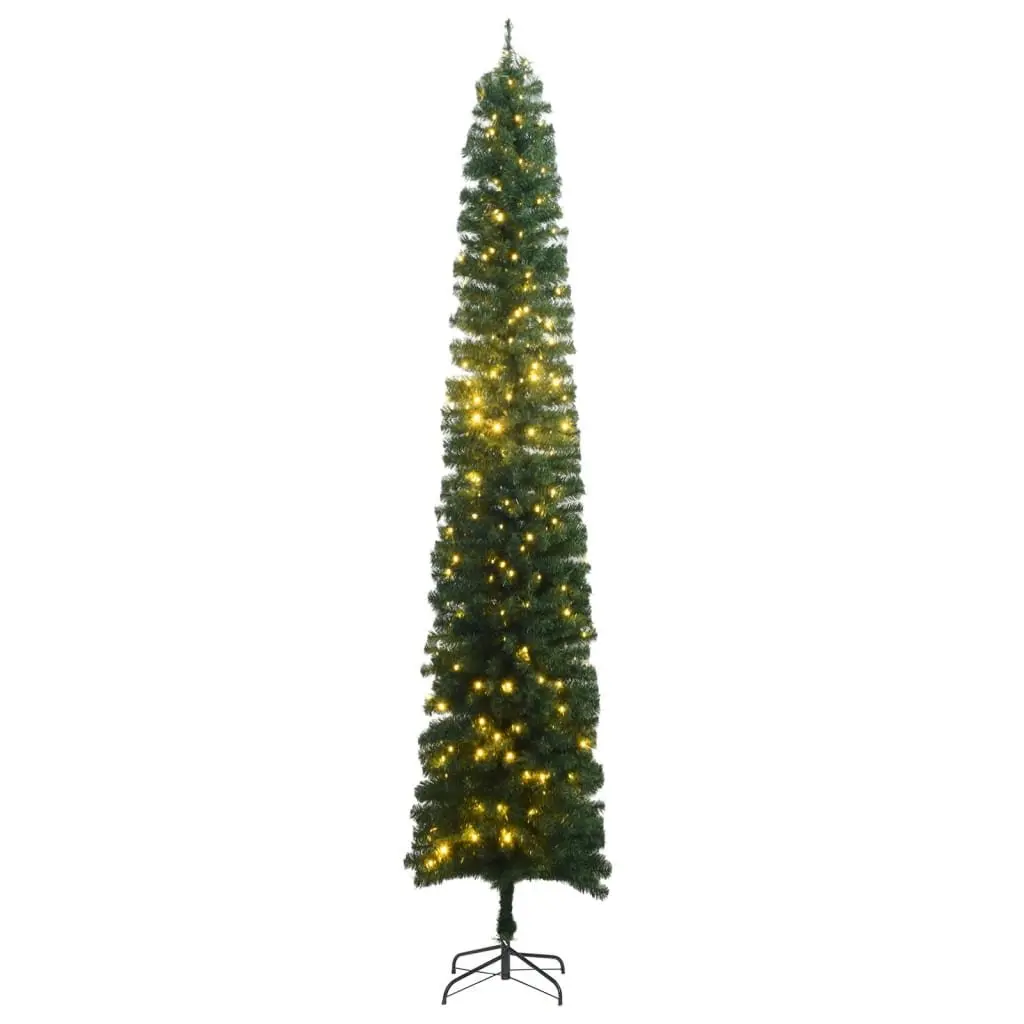 Slim Christmas Tree for Limited Space 300 cm Green