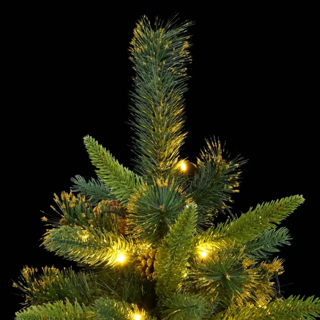 Artificial Hinged Christmas Tree Holiday Decor 180cm