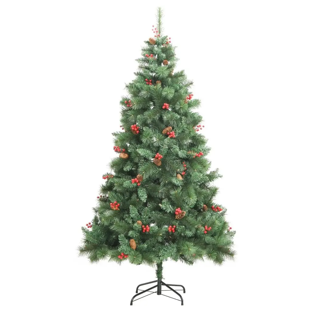 Artificial Christmas Tree for Holiday Decor 180cm with 300 LEDs and 8 Lighting Modes