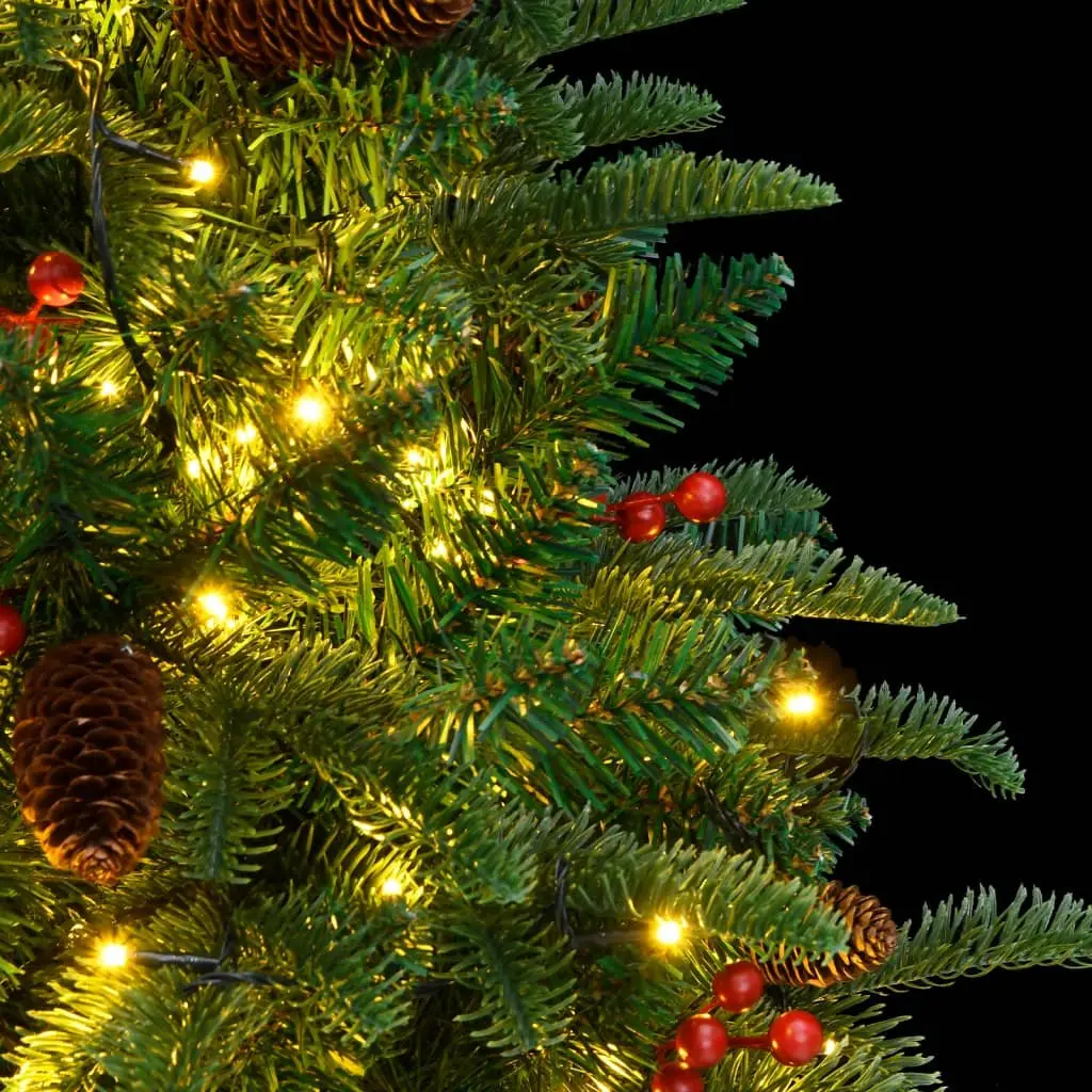 Artificial Hinged Christmas Tree Holiday Decor 150cm 150 LEDs