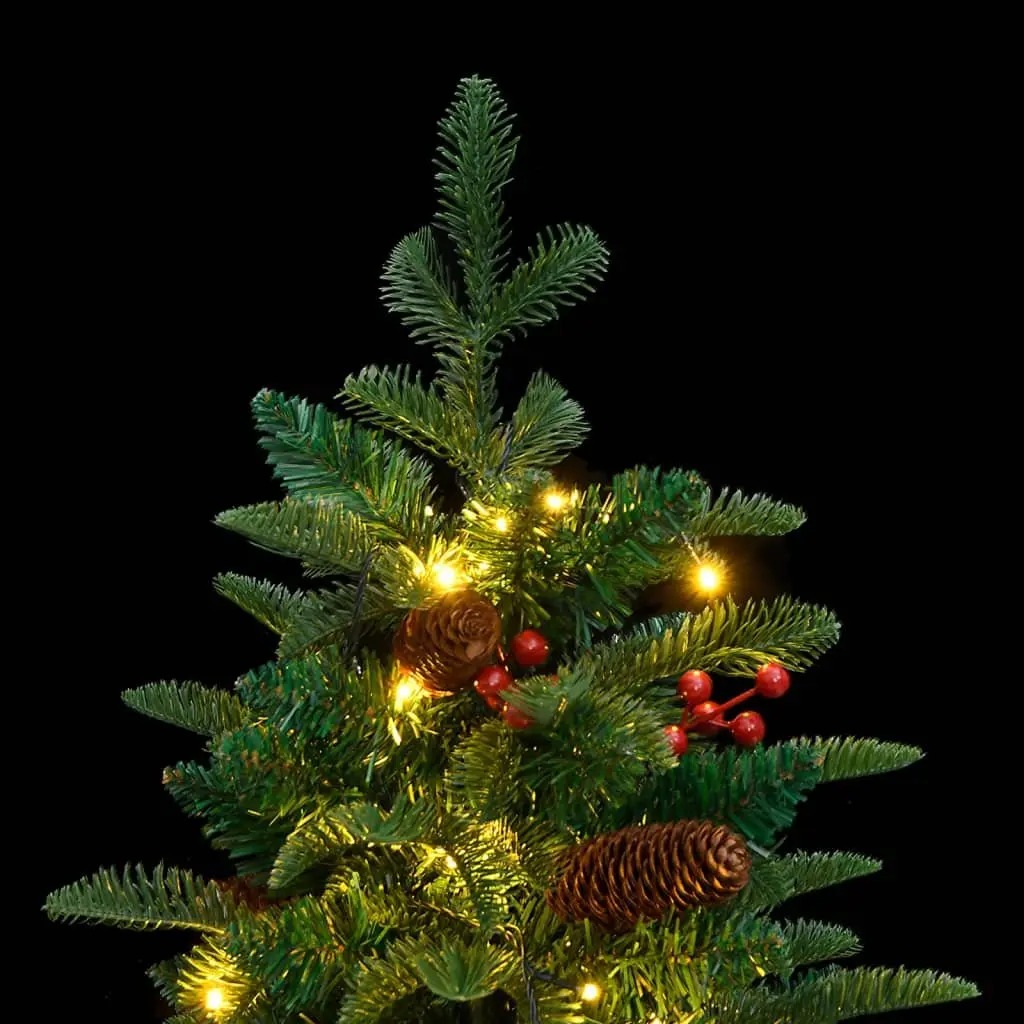 Artificial Hinged Christmas Tree Holiday Decor 150cm 150 LEDs