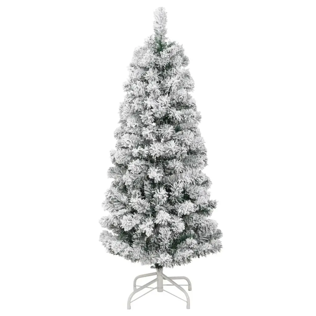 Artificial Christmas Tree 120cm for Holiday Decor with Hinged Branches and 150 LEDs