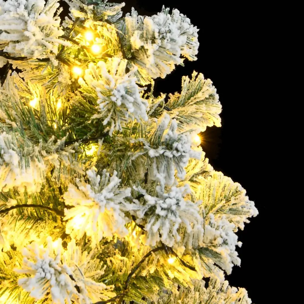 Artificial Christmas Tree 120cm for Holiday Decor with Hinged Branches and 150 LEDs