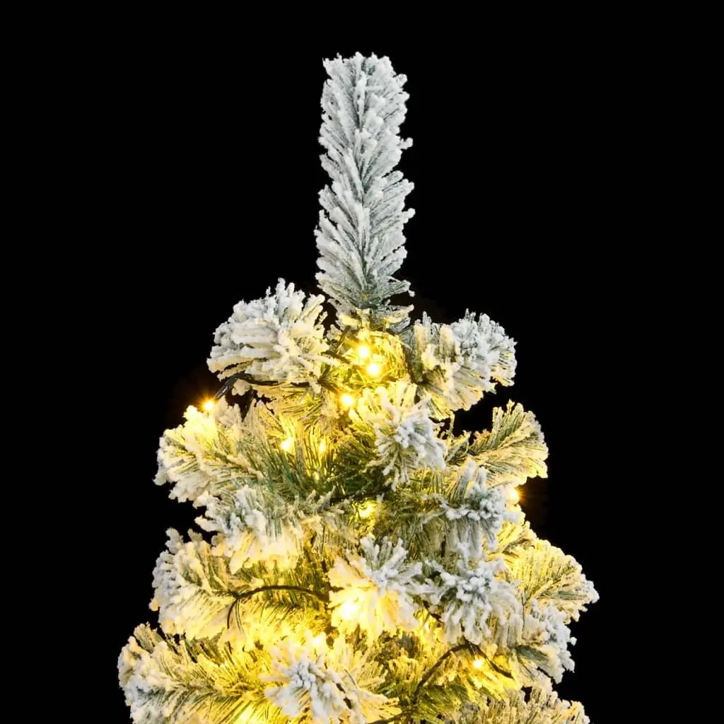 Artificial Christmas Tree 120cm for Holiday Decor with Hinged Branches and 150 LEDs