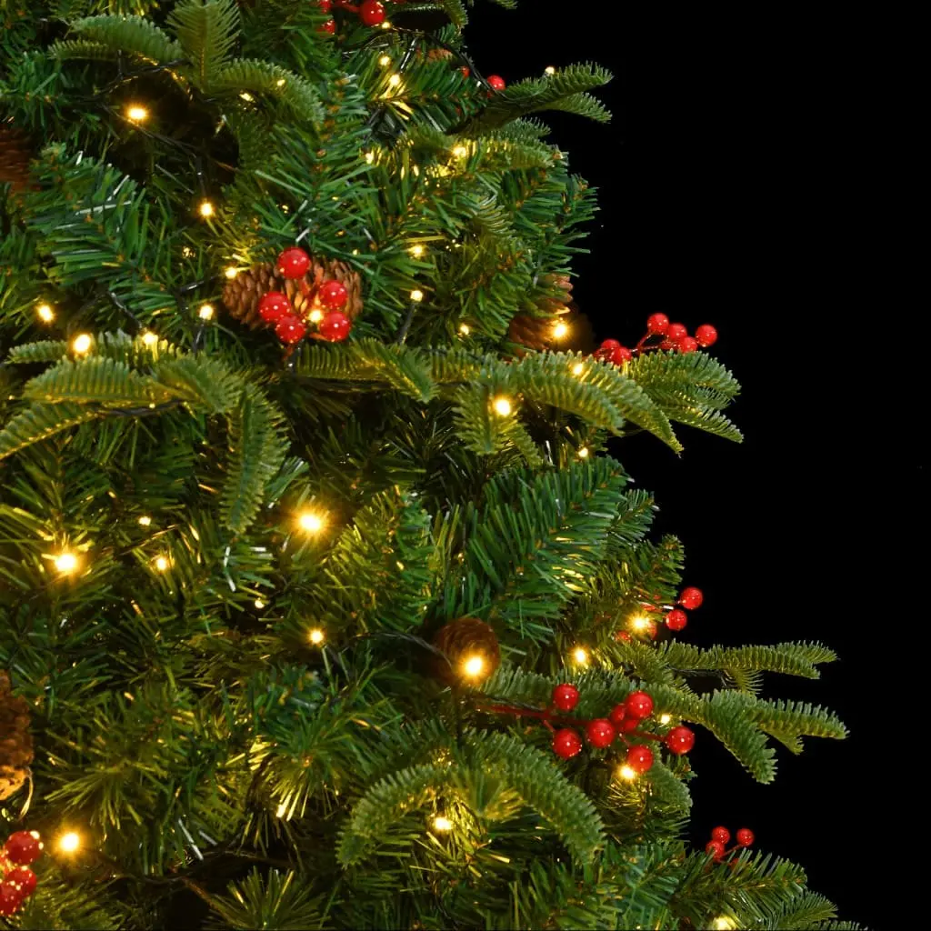 Artificial Hinged Christmas Tree Holiday Home Decor 180cm