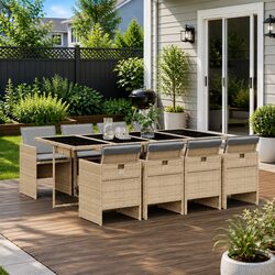 9 Piece Garden Dining Set - Specs and Features Overview