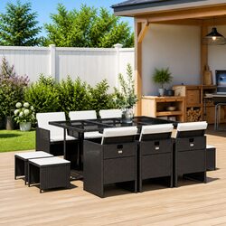 Specifications of the 11-Piece Outdoor Dining Set