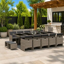 15-Piece Garden Dining Set: Specs & Features Listed