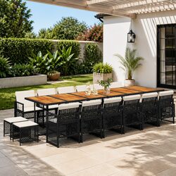 17-Piece Garden Dining Set: Specs and Features