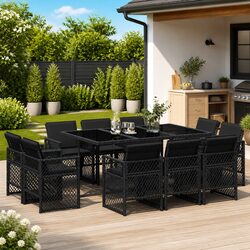 Detailed Specifications for 11-Piece Garden Dining Set