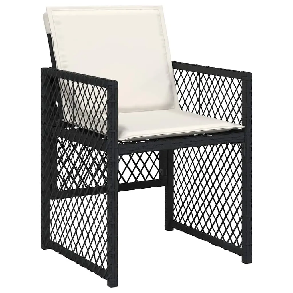 13 Piece Garden Dining Set Outdoor Furniture Poly Rattan Chairs Table