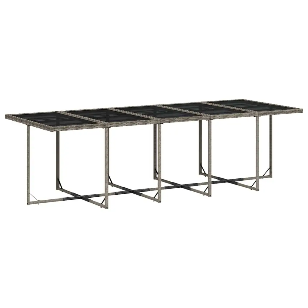 11 Piece Grey Garden Dining Set