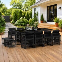 Specifications for 13 Piece Outdoor Garden Dining Set