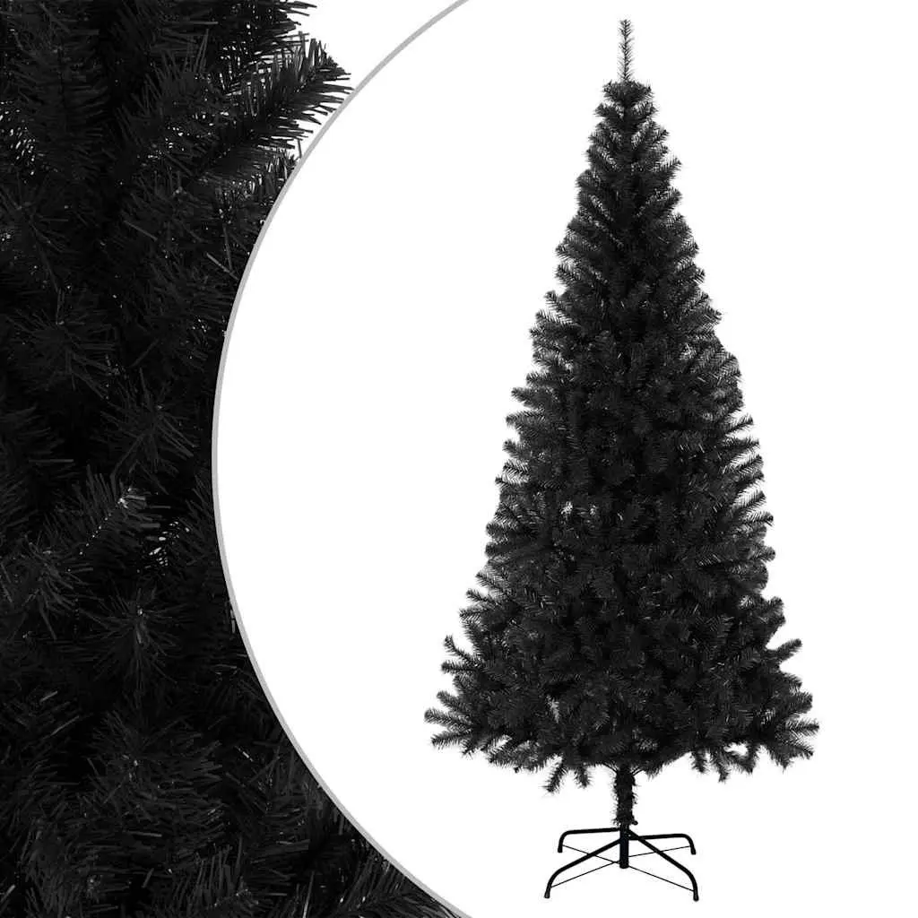 Black 180 cm Artificial Christmas Tree