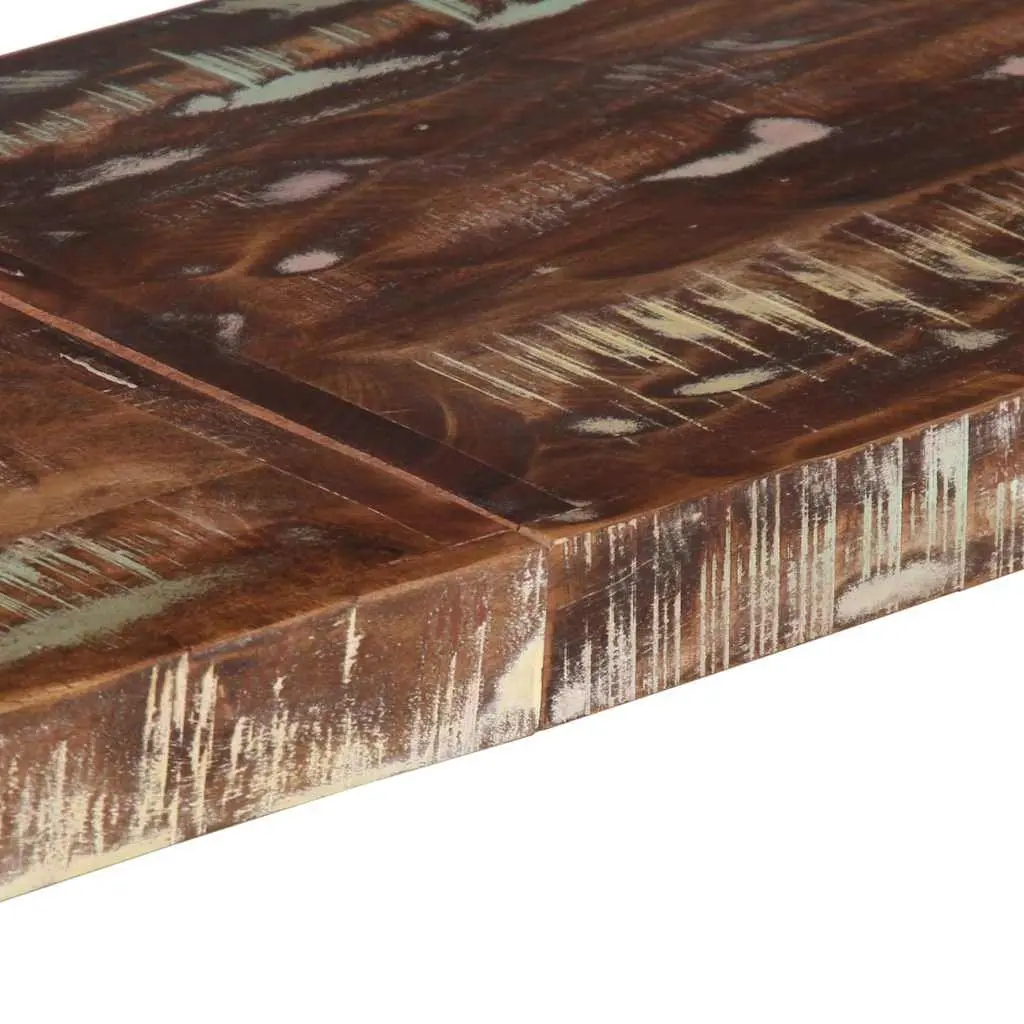 4-Tier Bookcase 160x40x180 cm Solid Reclaimed Wood Industrial Shelving Unit